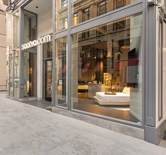 Saatva SF Storefront Right Side SlavaBlazerPhotography